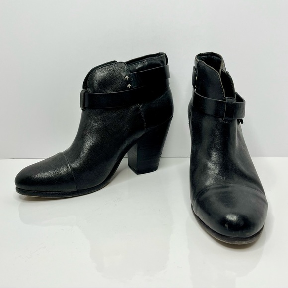 Rag & Bone ‘Harrow’ Leather Booties - Picture 3 of 9